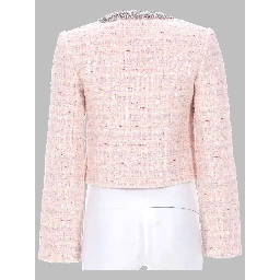 GIACCA BOUCLE CON PAILLETTES