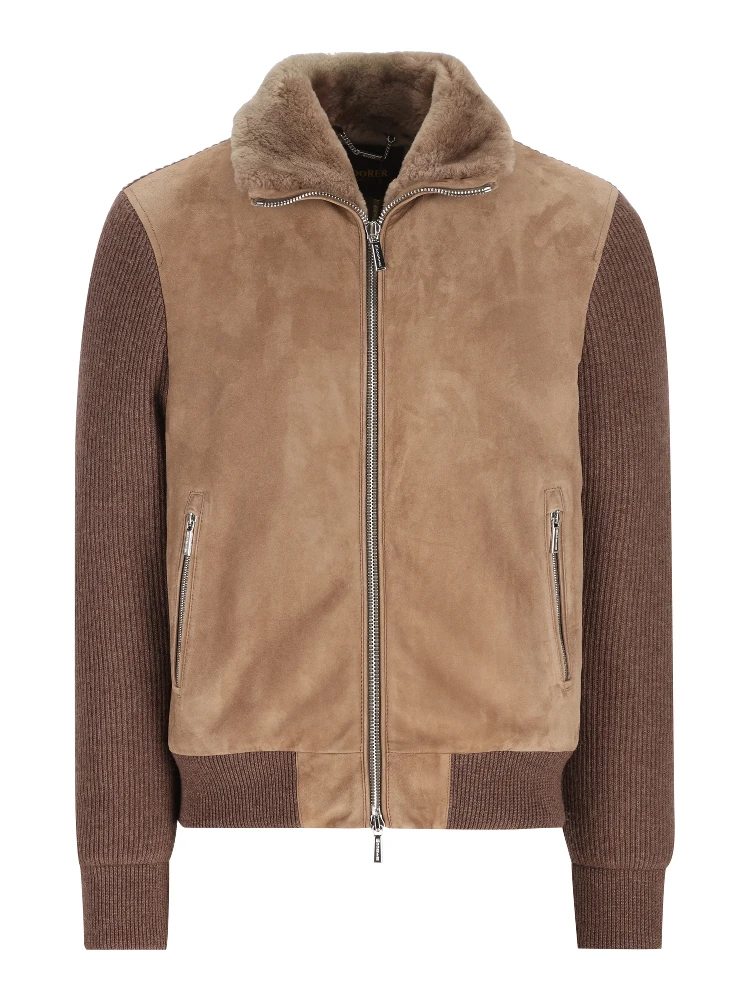 MOORER Jackets Turtledove