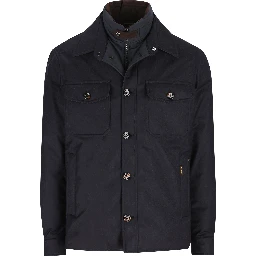 MOORER Jackets Blue