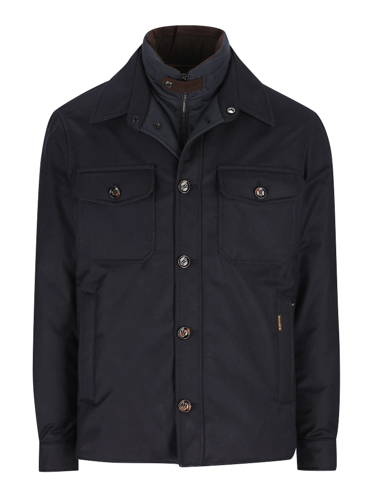 MOORER Jackets Blue