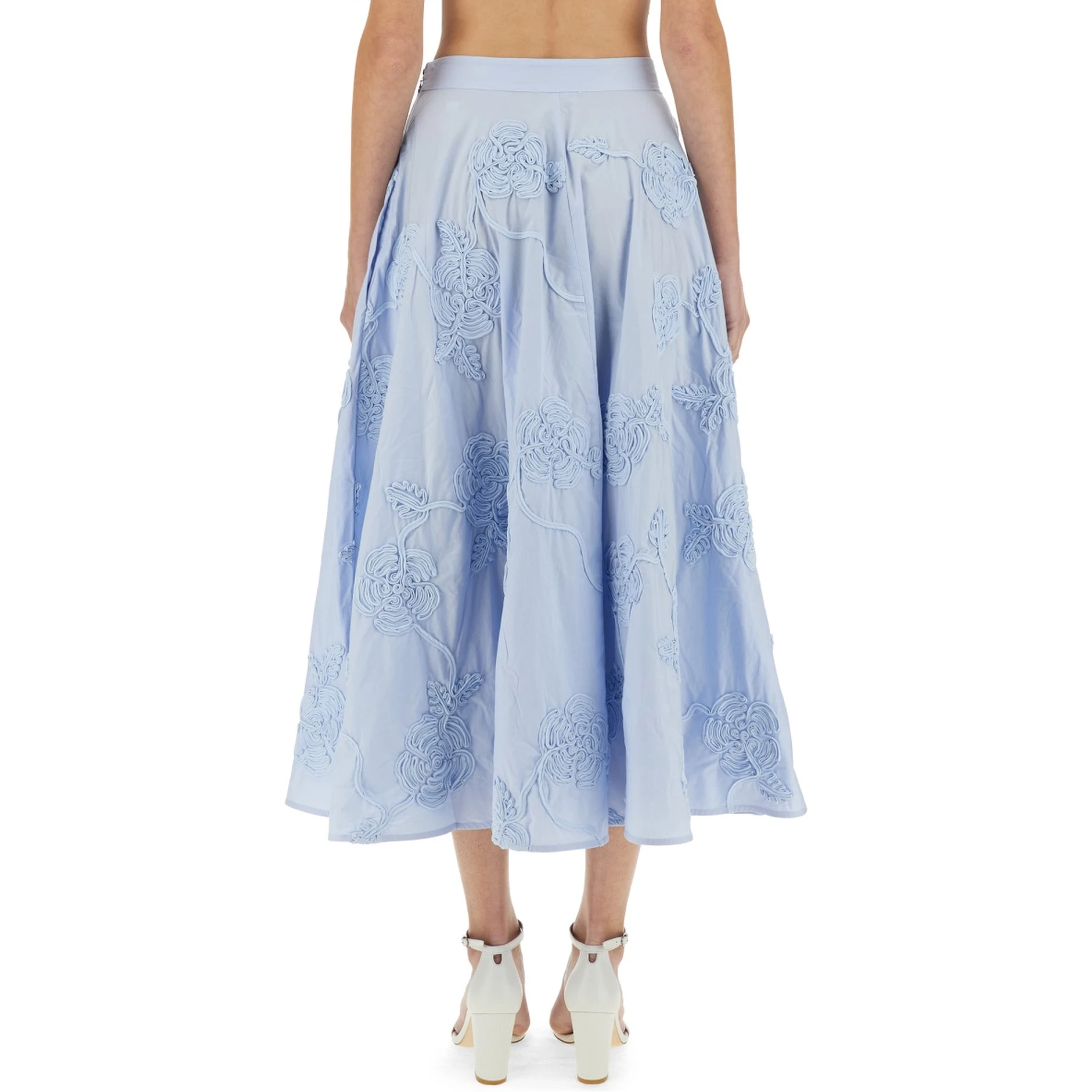 FLORAL MAXI SKIRT