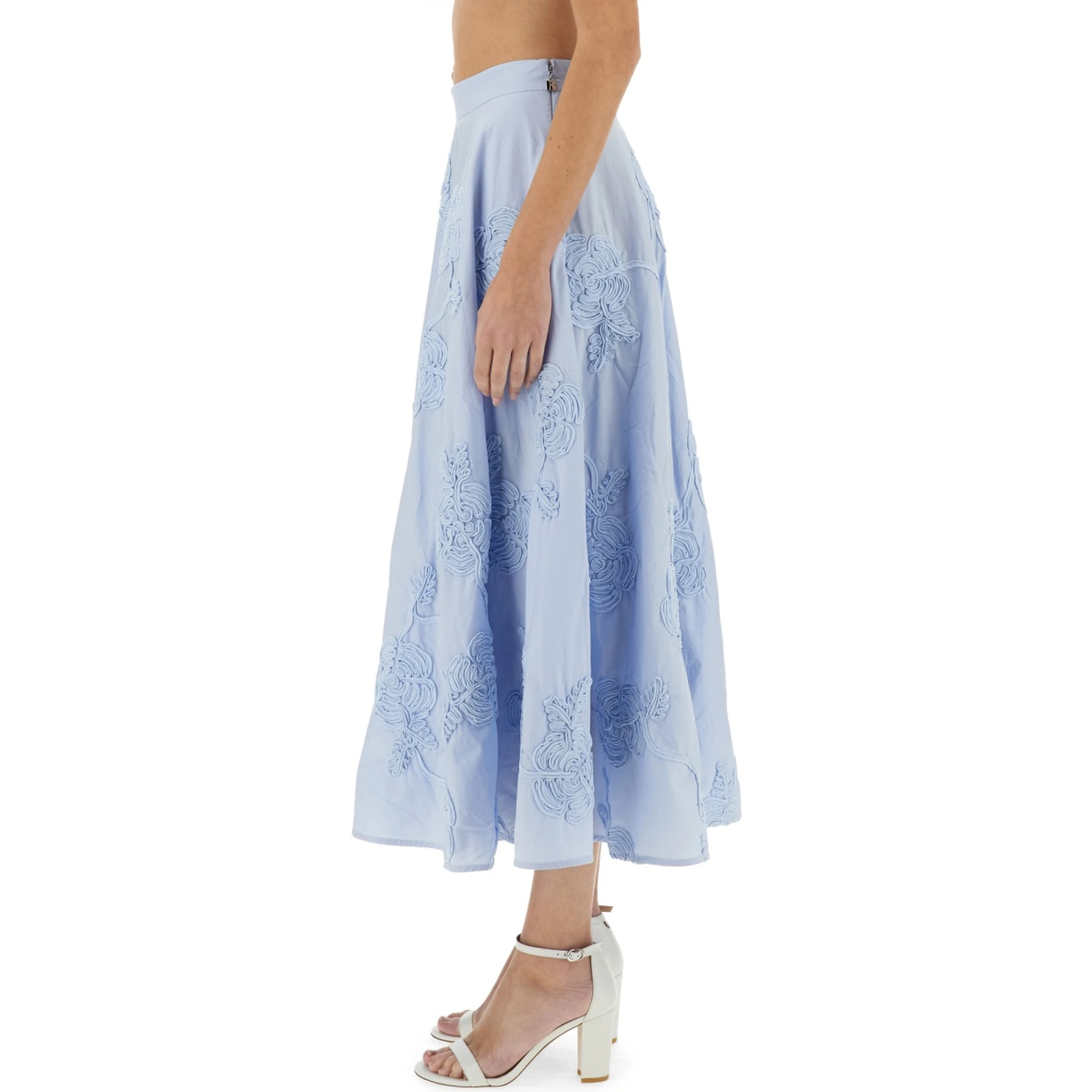 FLORAL MAXI SKIRT