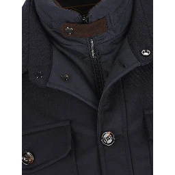 MOORER Jackets Blue