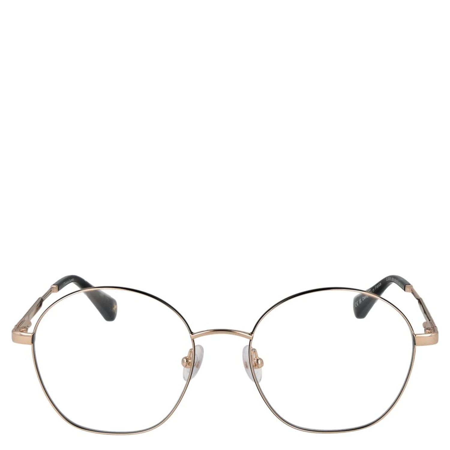Beige Stainless Steel Glasses (Frames)