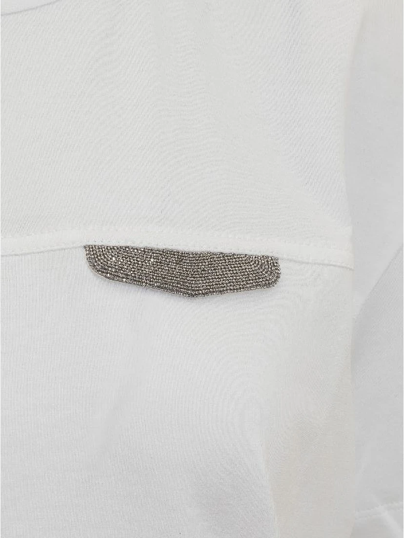 White Cotton T-Shirt