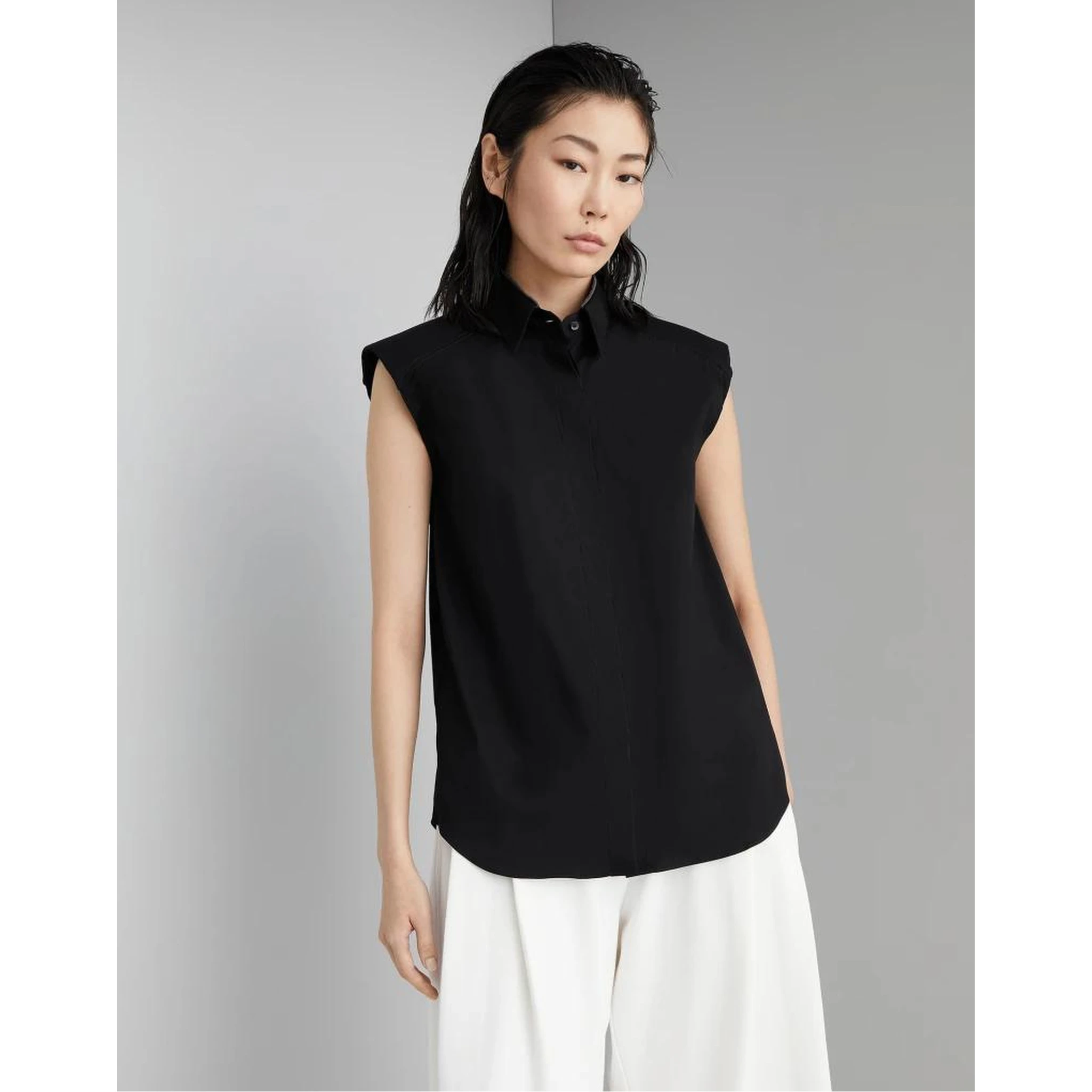 Black Cotton Shirt