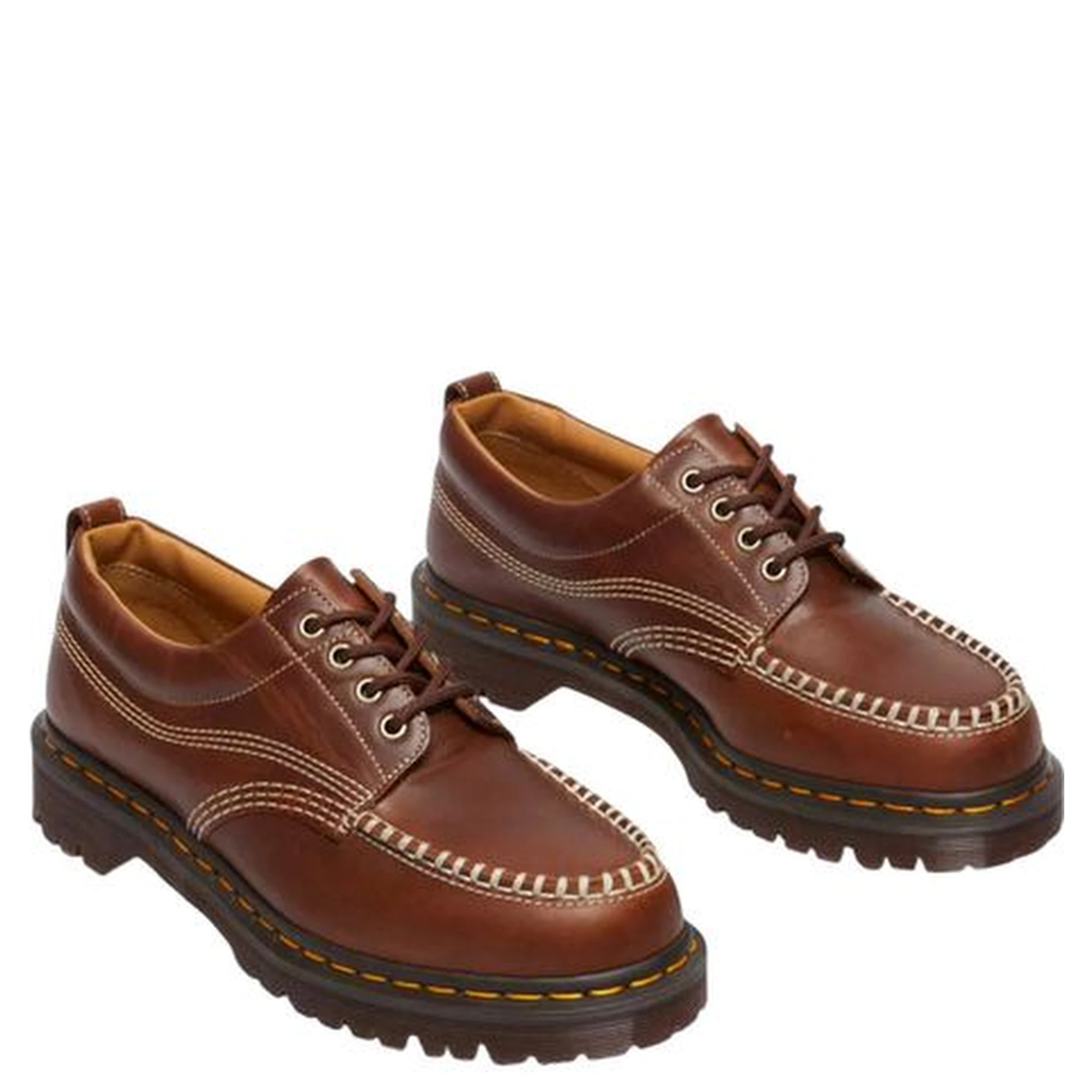 Brown Leather Oxfords And Derbies