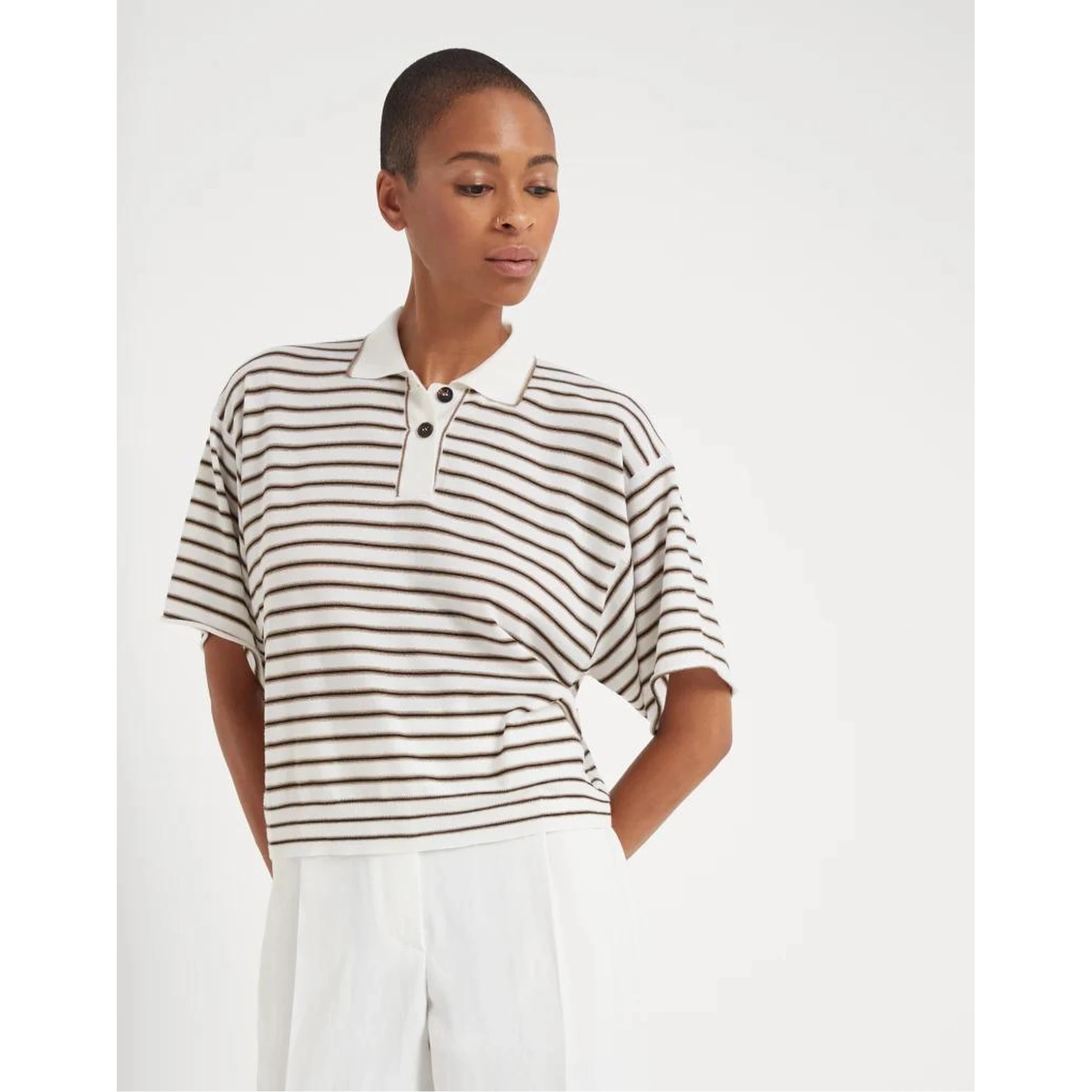 Multicolor Wool Dress Shirt