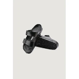 Black EVA Flat Sandals