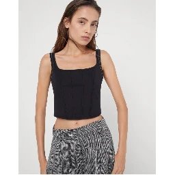 Black Cotton T-Shirt