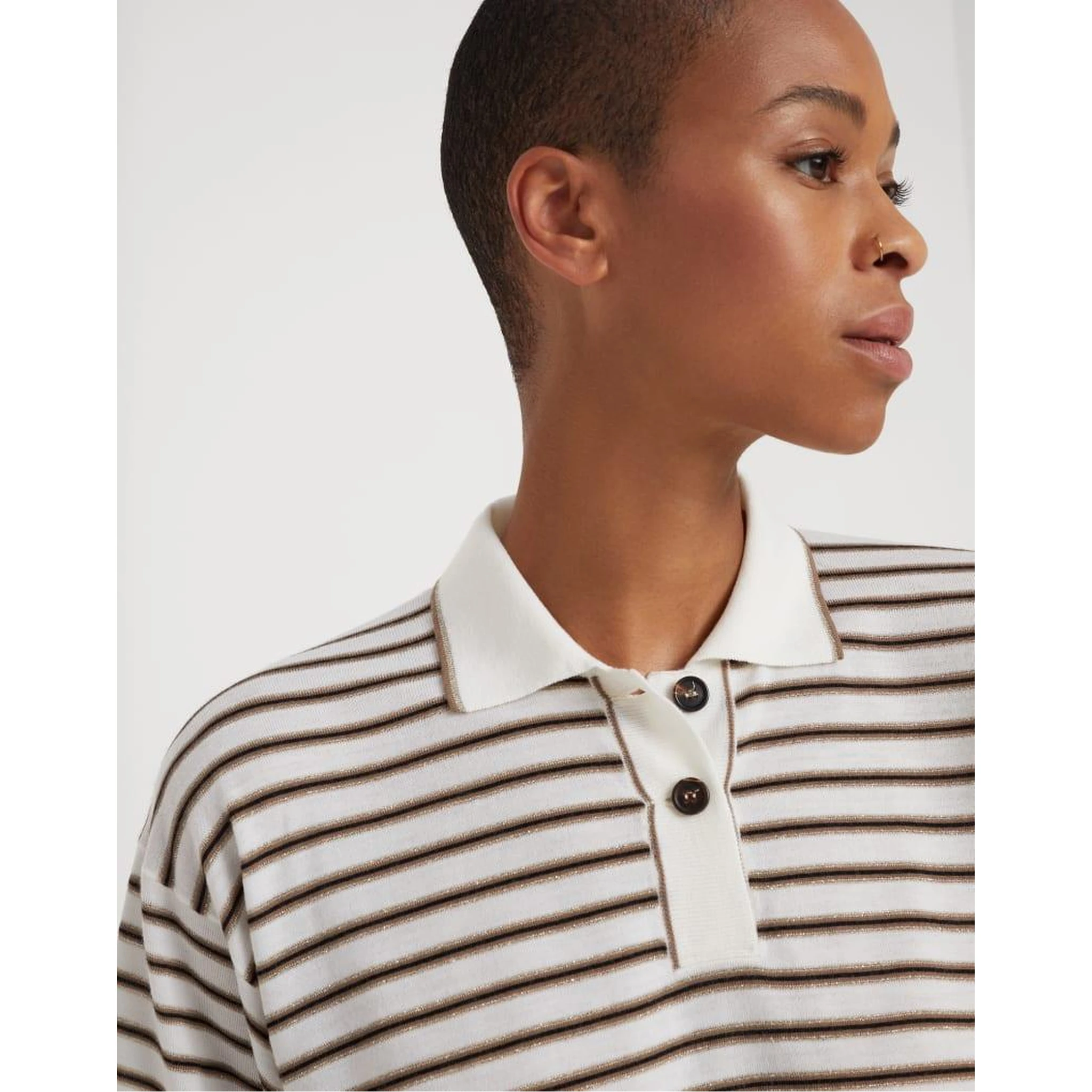 Multicolor Wool Dress Shirt