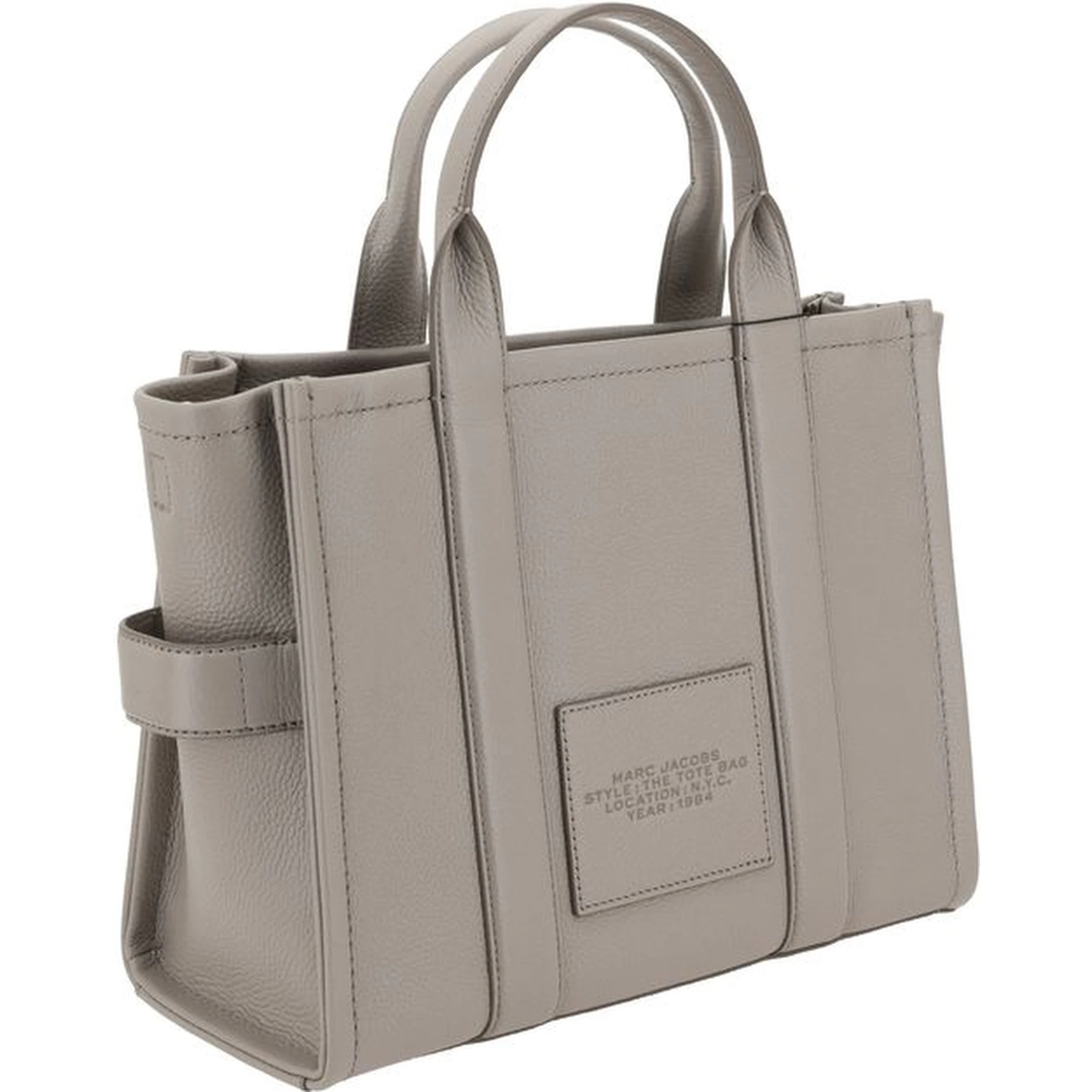 Gray Calf Leather Bos Taurus Handbag