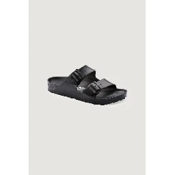 Black EVA Flat Sandals