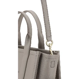 Gray Calf Leather Bos Taurus Handbag