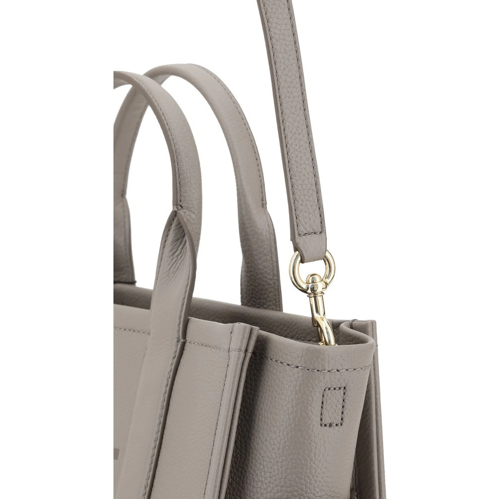 Gray Calf Leather Bos Taurus Handbag
