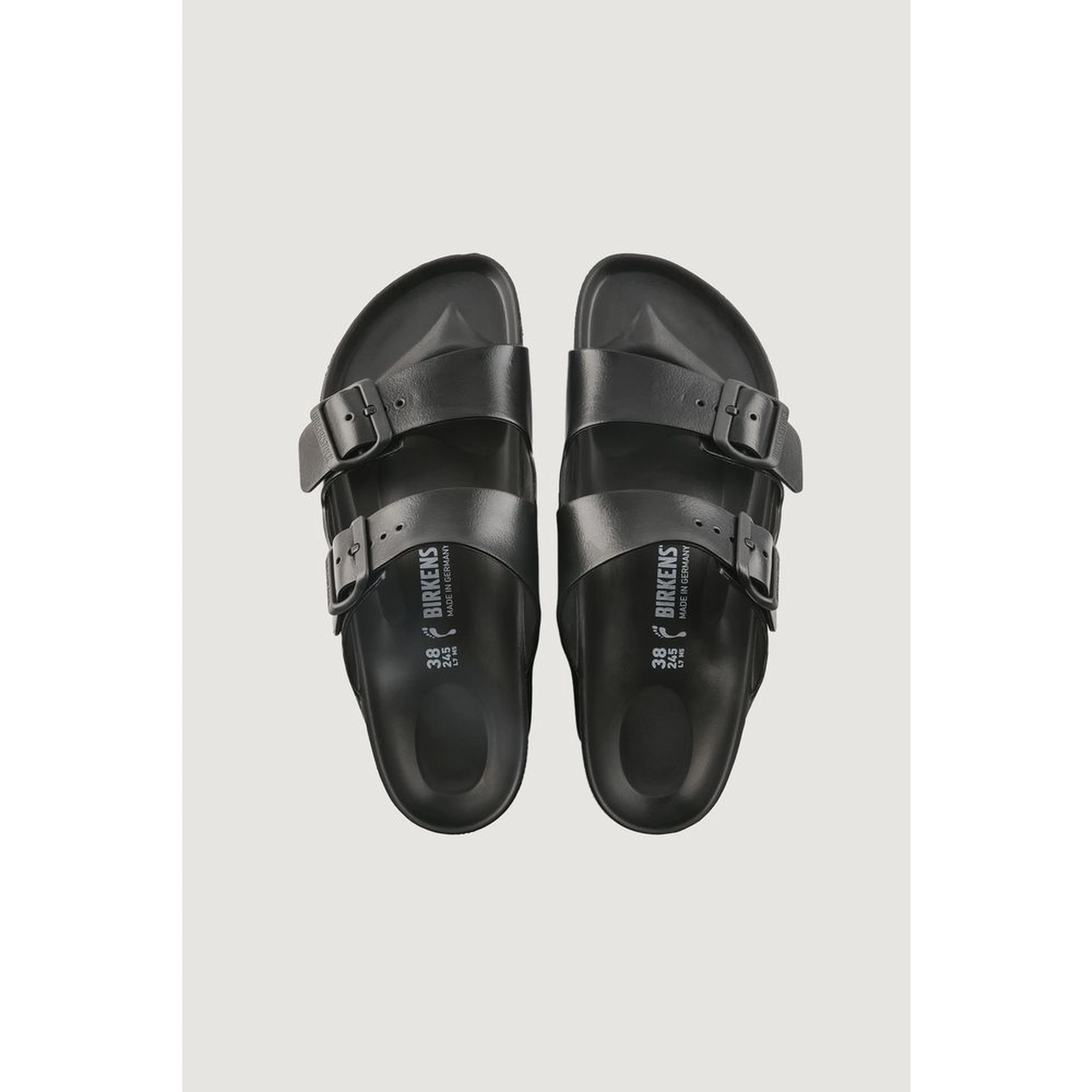 Black EVA Flat Sandals