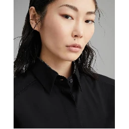 Black Cotton Shirt