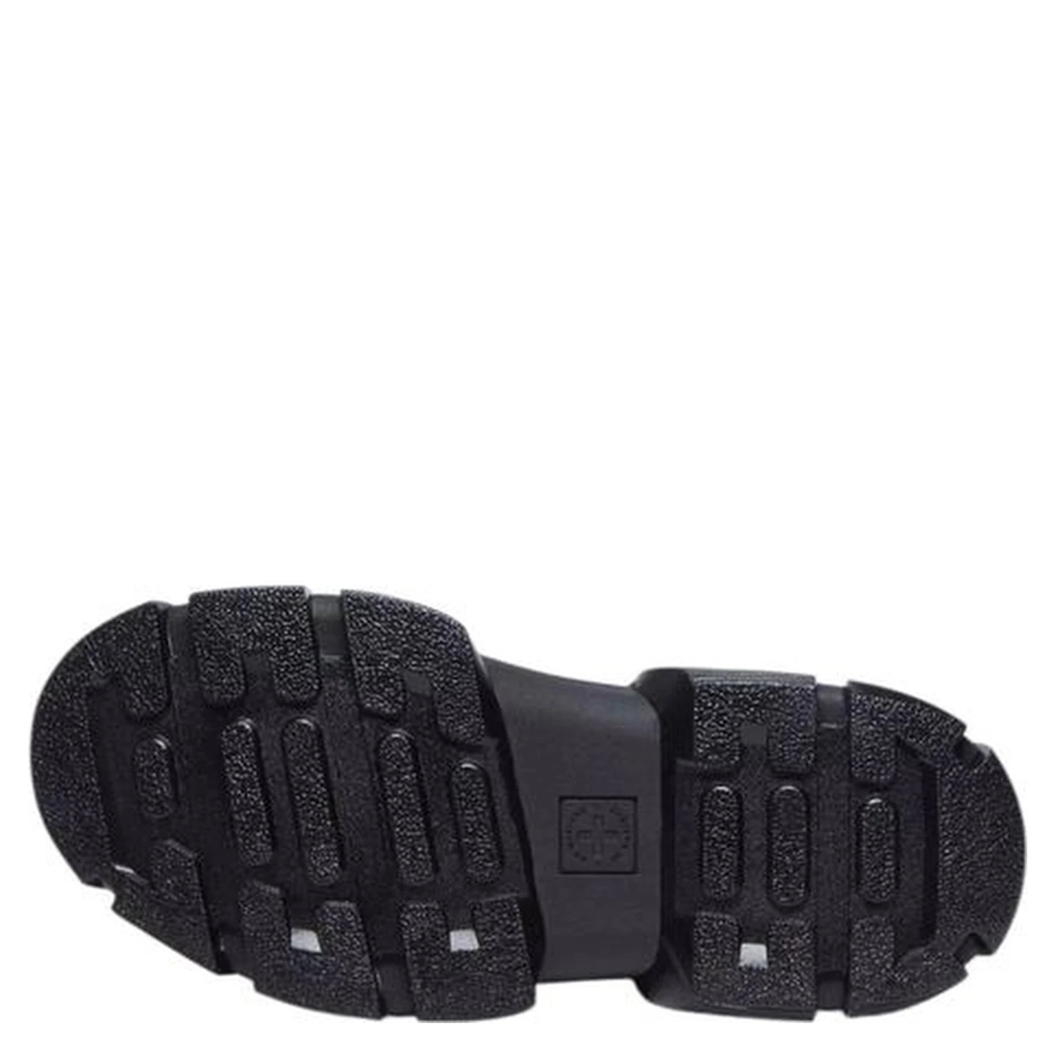 Black Leather Lace-Up Boots