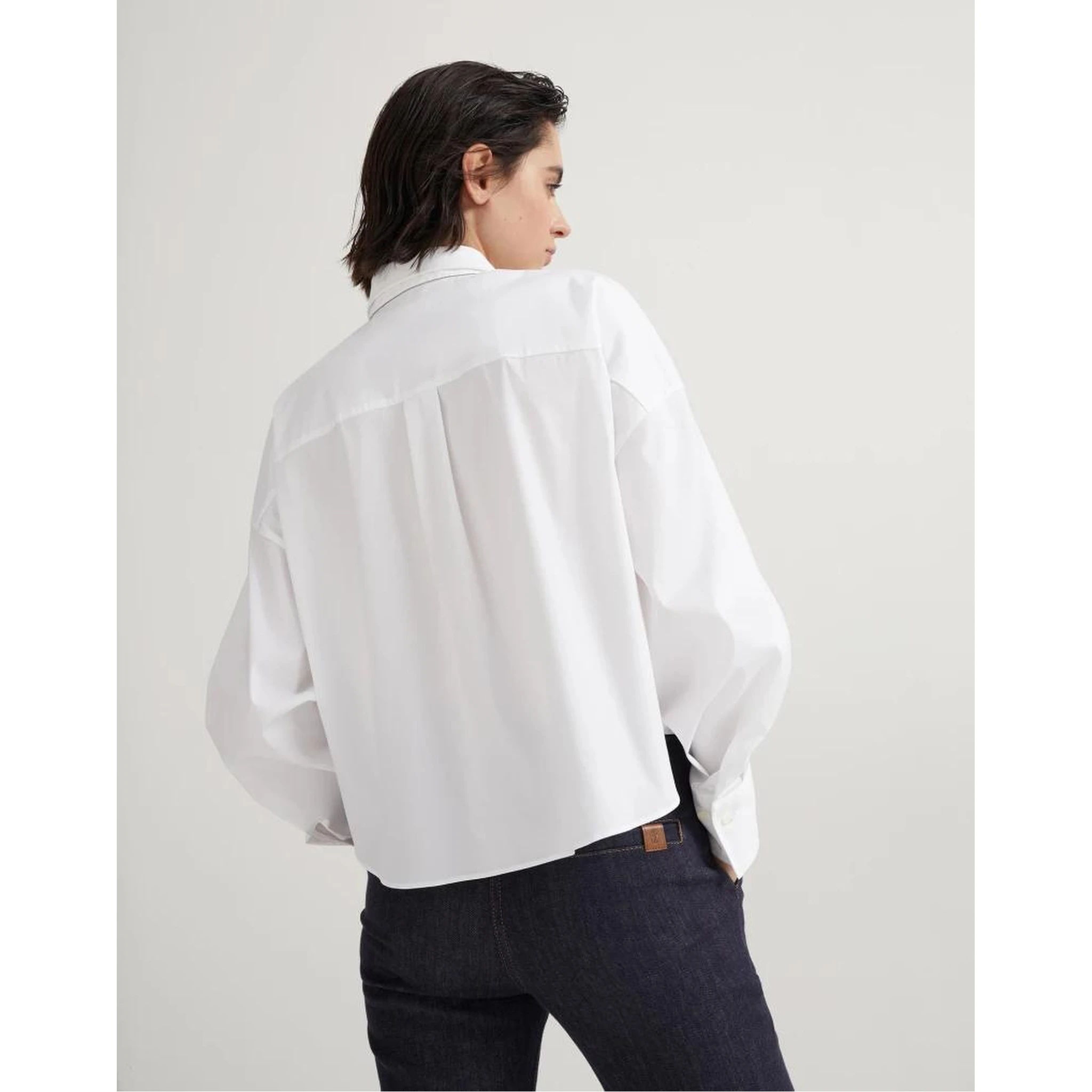 White Cotton Dress Shirt