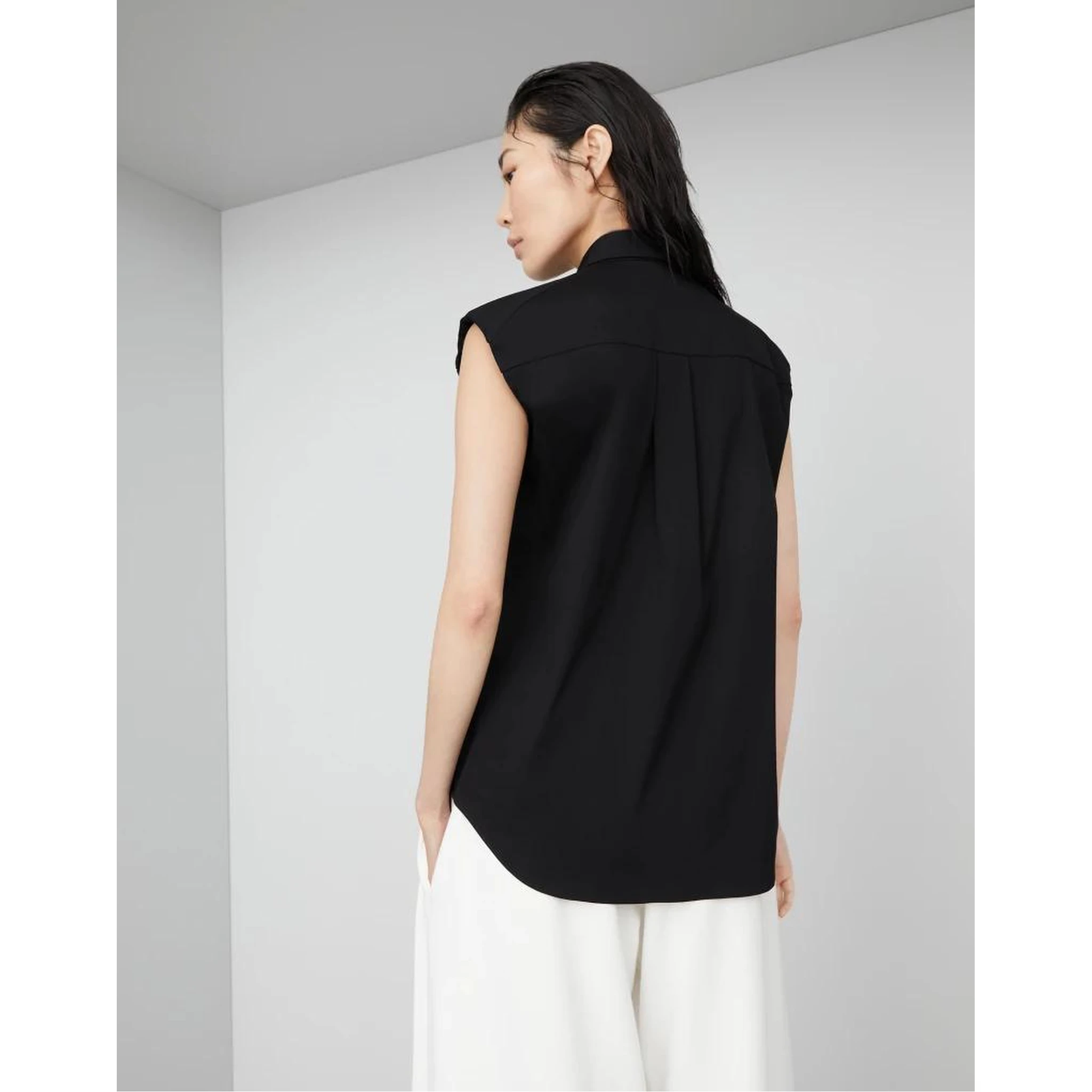 Black Cotton Shirt