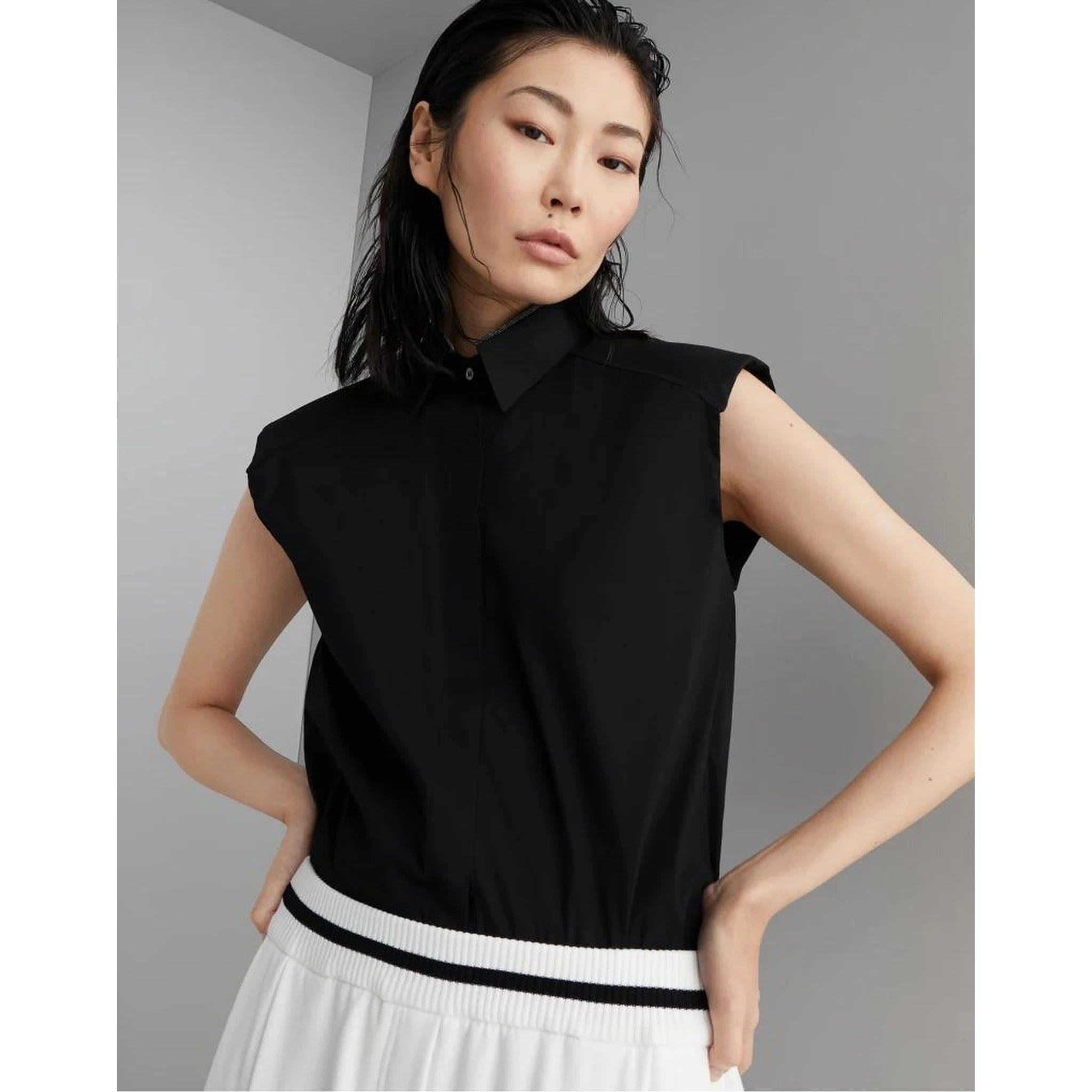 Black Cotton Shirt