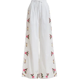 EMBROIDERED PANTS