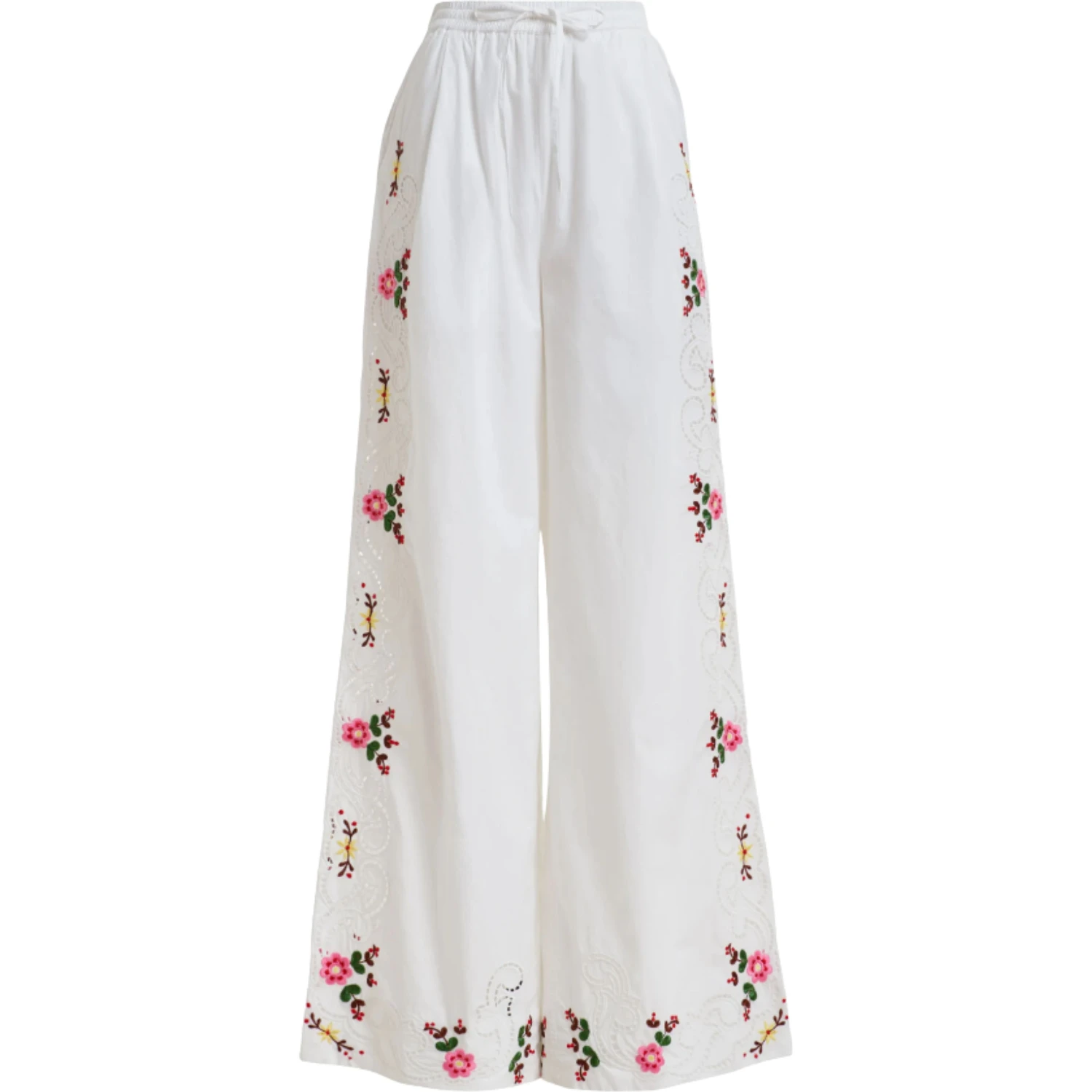 EMBROIDERED PANTS