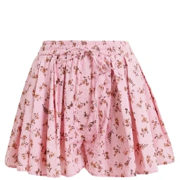 JITTERY PLEATED MINI SHORTS