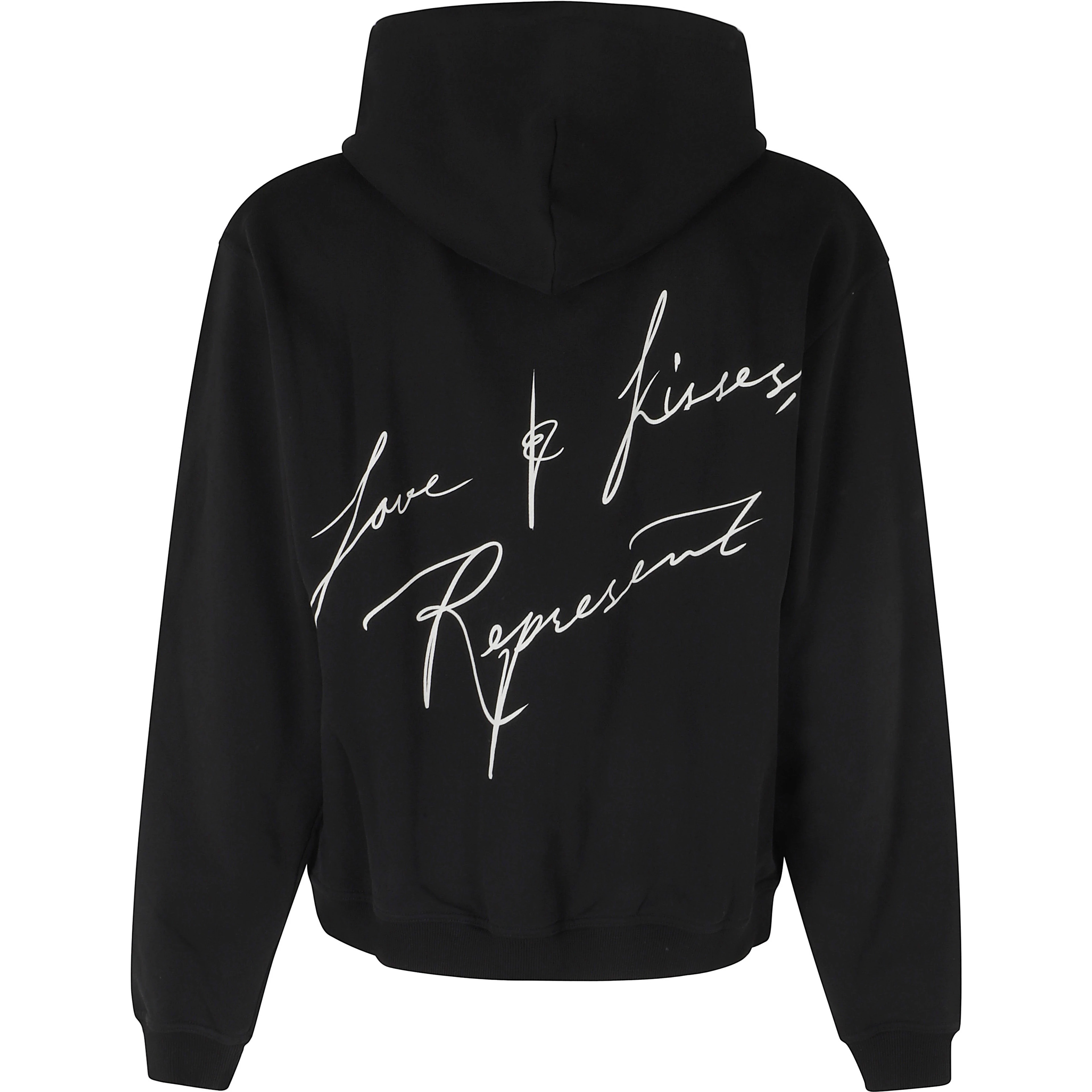 LOVE AND KISSES ZIP THROUGH HOODIE