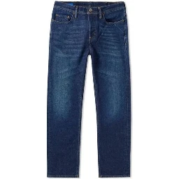 Blue Cotton Skinny Jeans