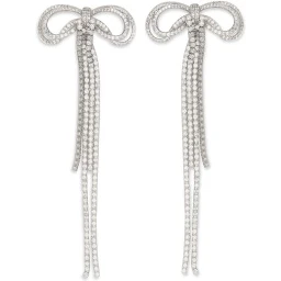 Silver Brass Earrings