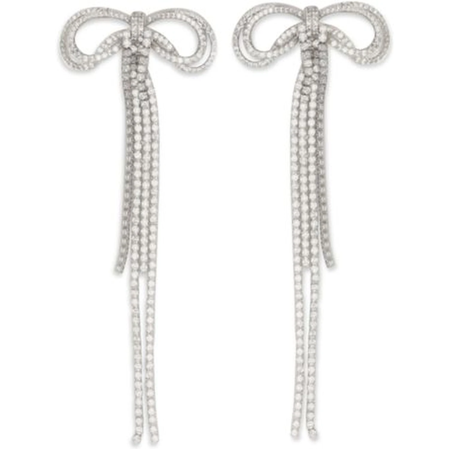 Silver Brass Earrings