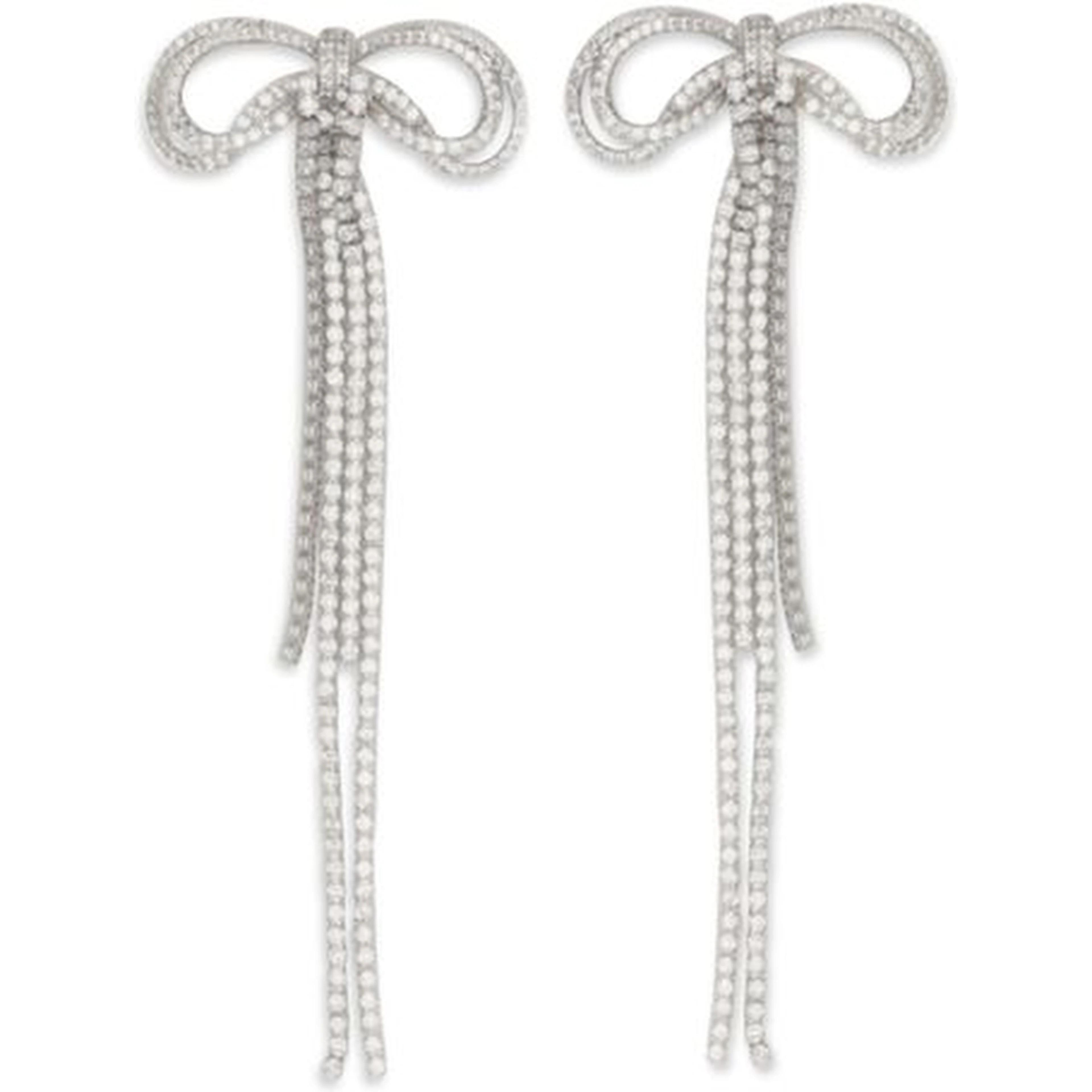 Silver Brass Earrings