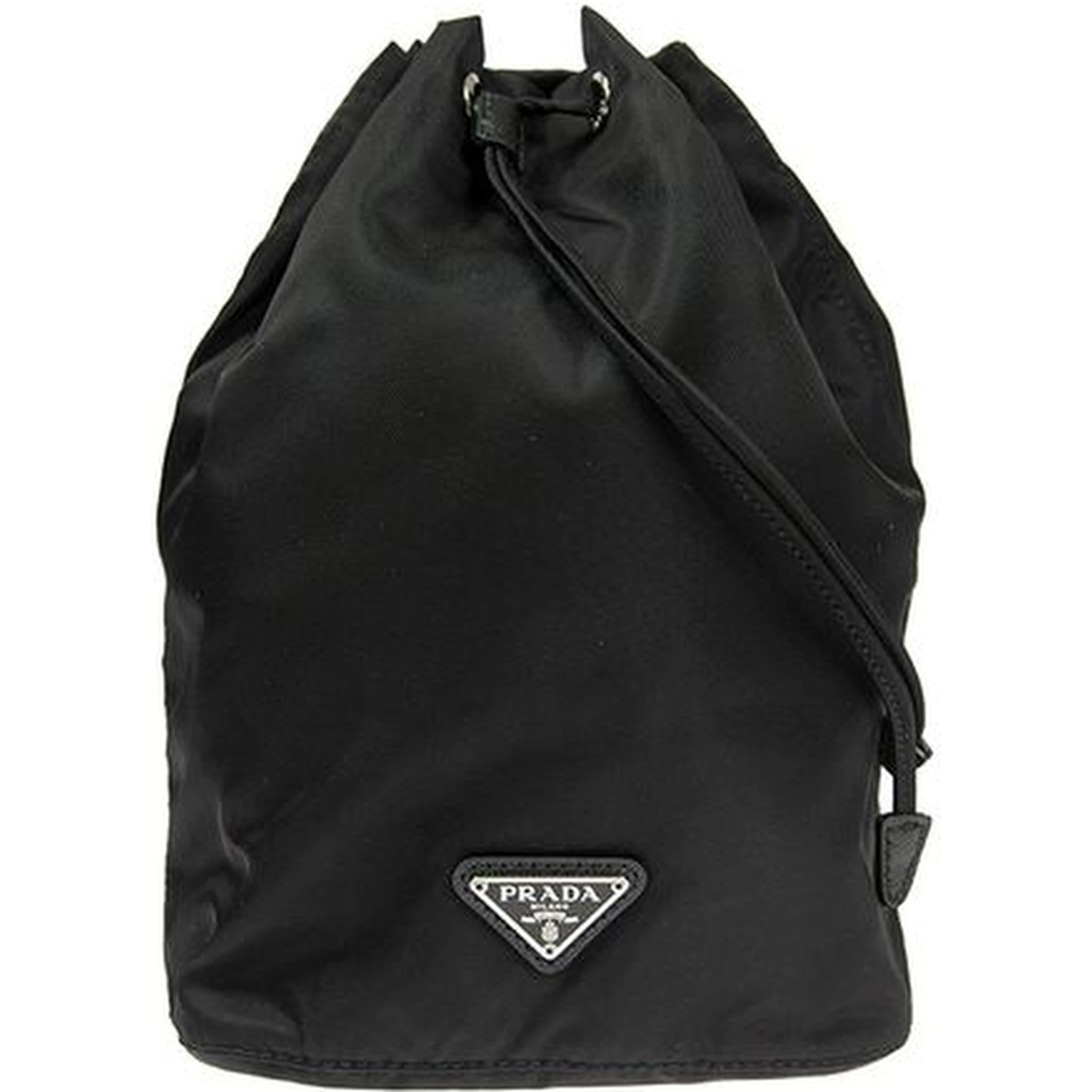 Black Nylon Handbag