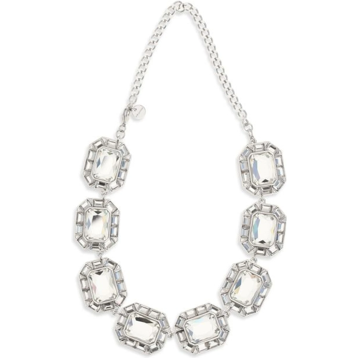 Silver Brass Necklace