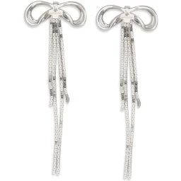 Silver Brass Earrings