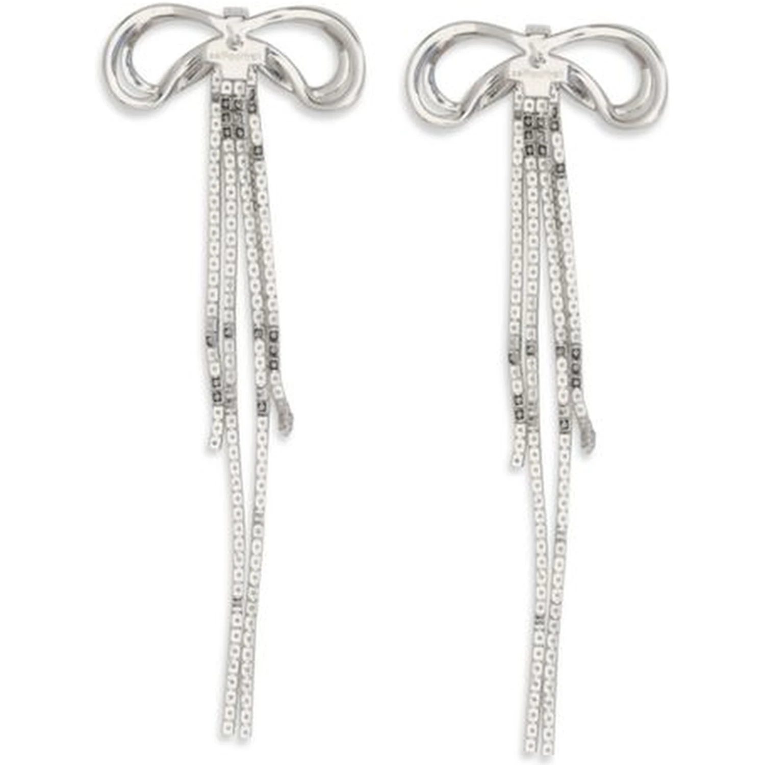 Silver Brass Earrings