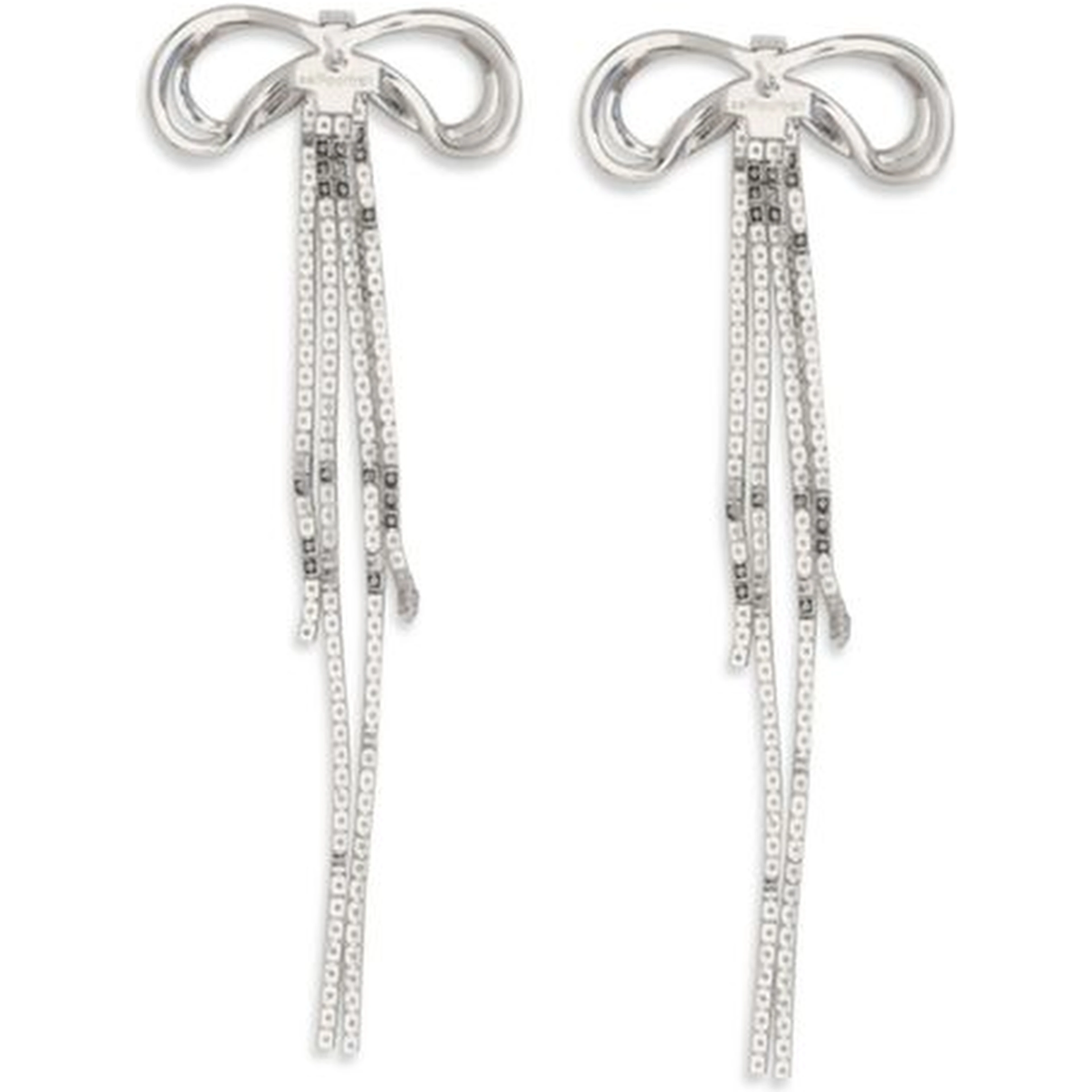 Silver Brass Earrings