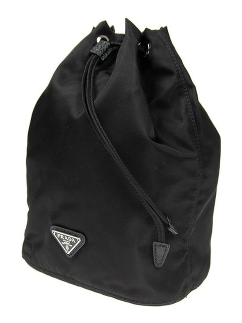 Black Nylon Handbag