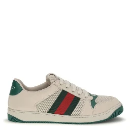 Beige Fabric Low Top Sneakers