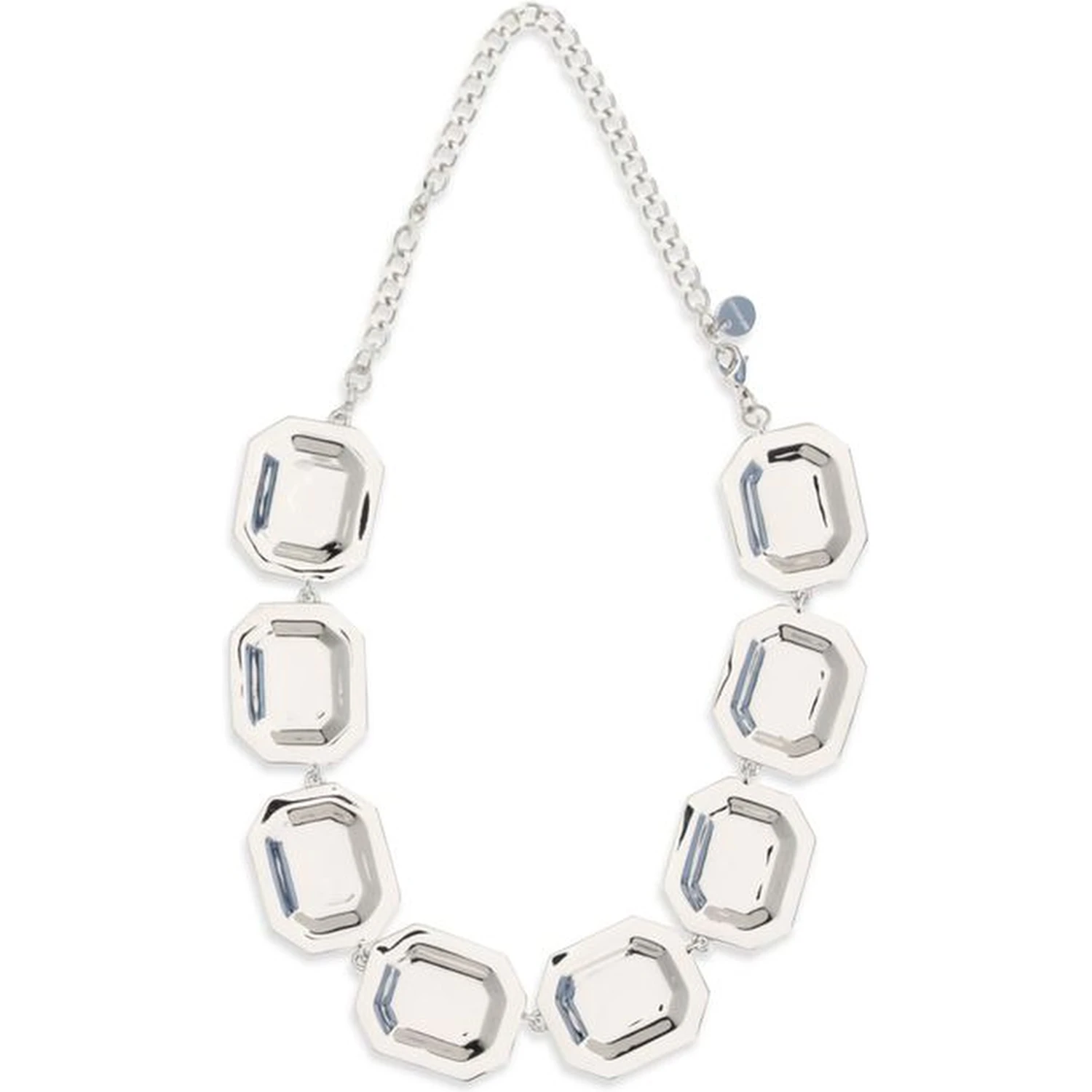 Silver Brass Necklace