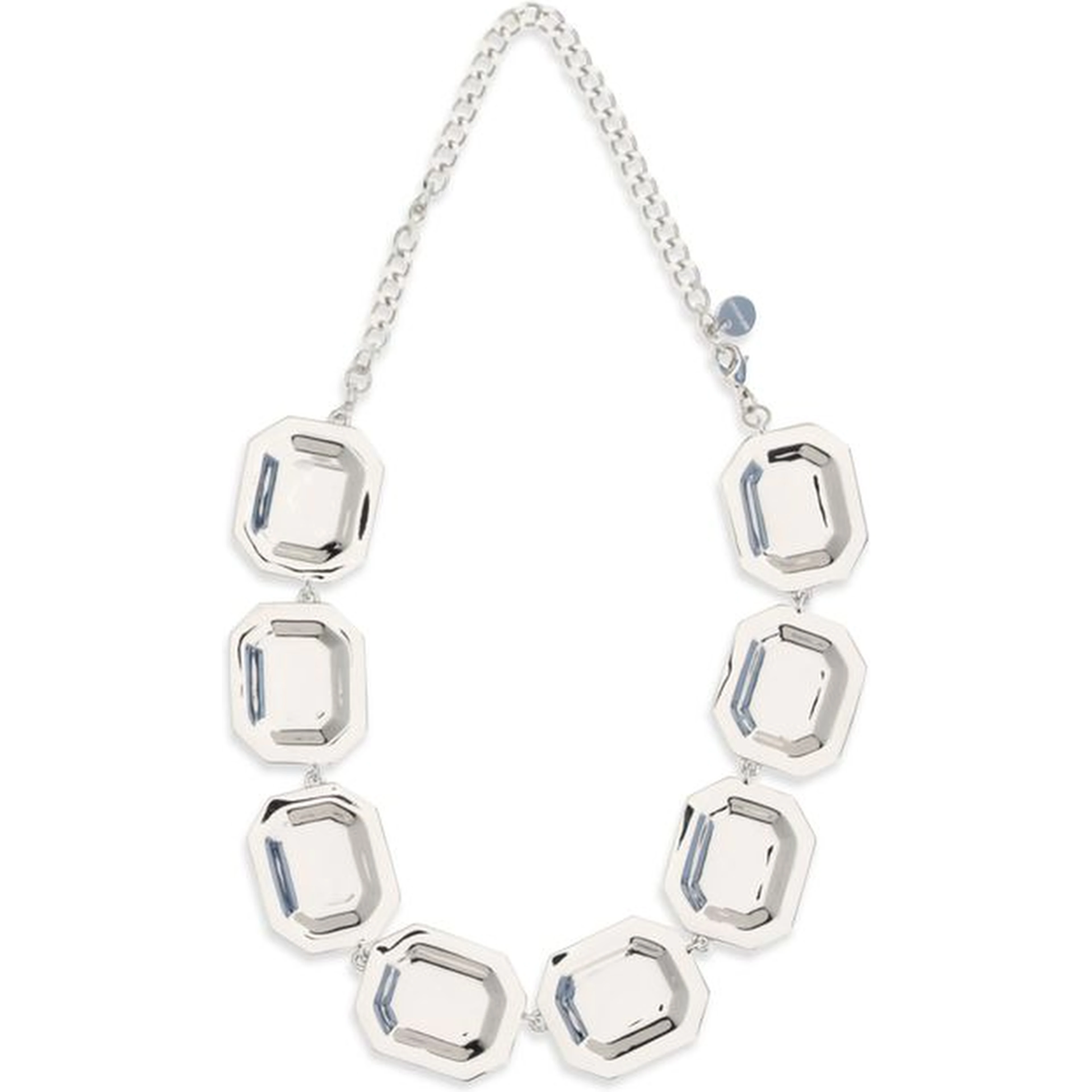 Silver Brass Necklace