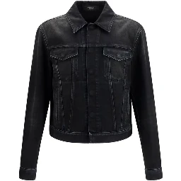 Blue Cotton Denim Jacket