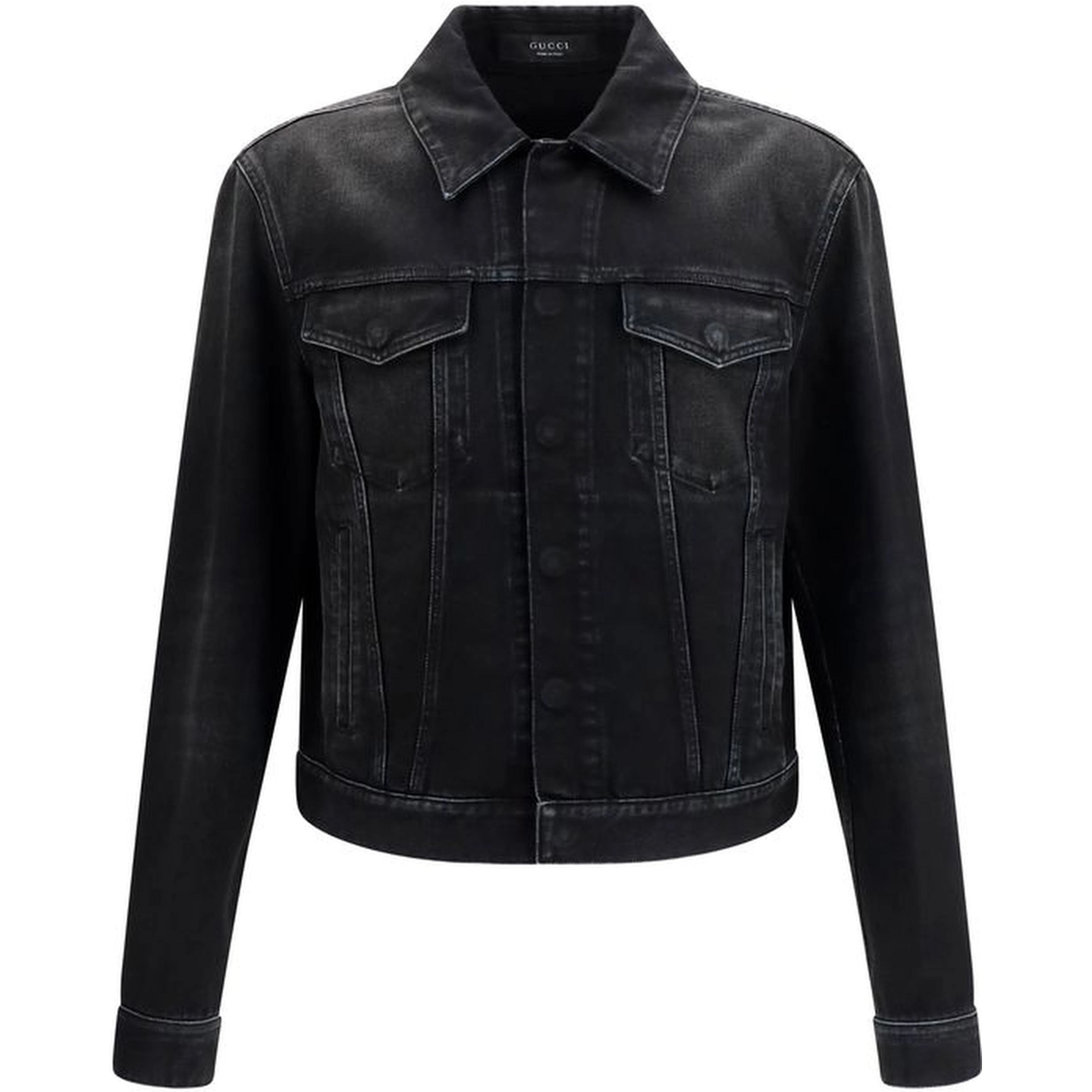 Blue Cotton Denim Jacket