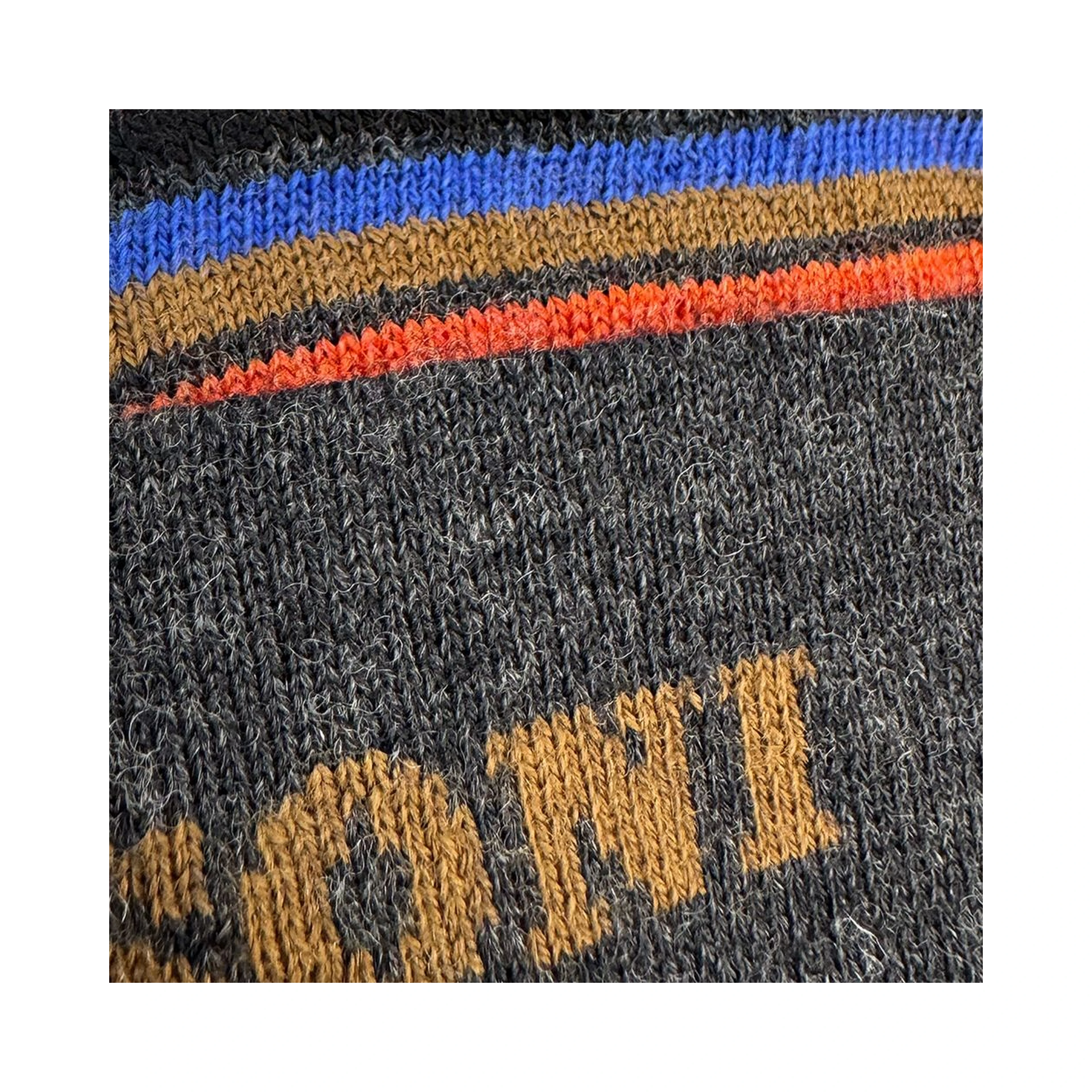 Gray Wool Beanie