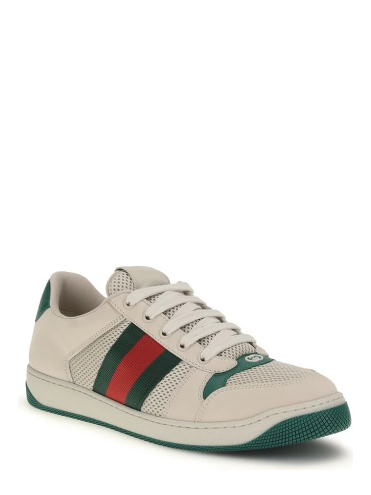 Beige Fabric Low Top Sneakers alternative
