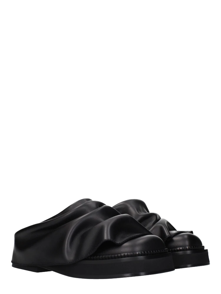 Black Leather Slippers alternative