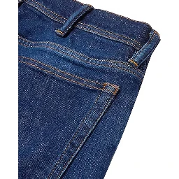 Blue Cotton Skinny Jeans