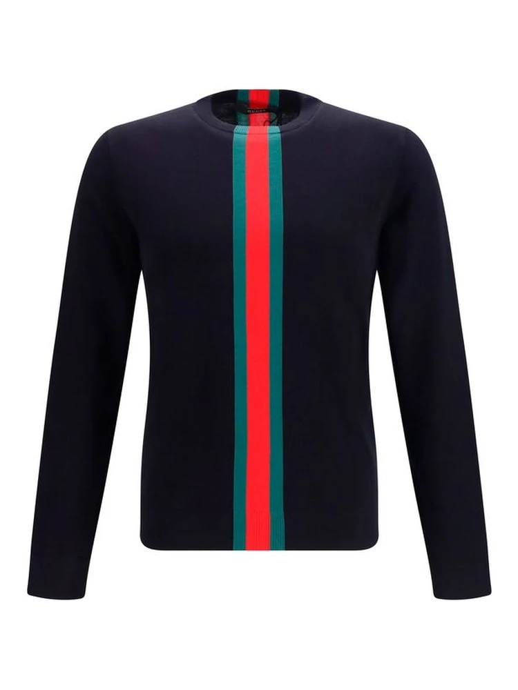 Blue Cotton Sweatshirt