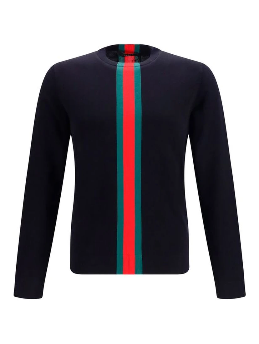 Blue Cotton Sweatshirt